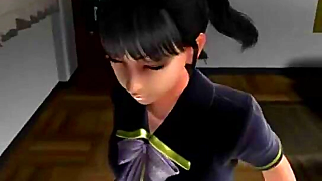 3D Hentai Babe Rides Dick Hard For JuicyCumshot Feast