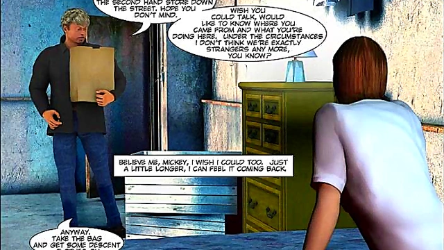 Blonde MILF Takes Big Dick In Hardcore 3D Anime Blowjob Session