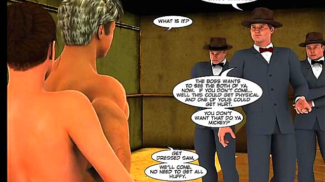 Blonde MILF Takes Big Dick In Hardcore 3D Anime Blowjob Session