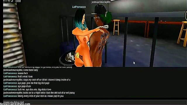 Lia DMV Takes 3D Anime Dick In Hot IMVU Game Session