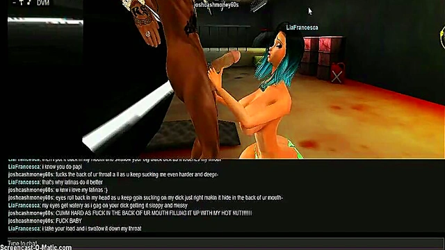Lia DMV Takes 3D Anime Dick In Hot IMVU Game Session