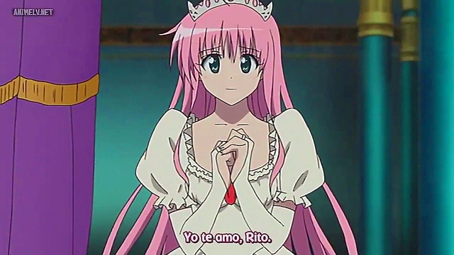 Hot Anime Chick Gets Wild In To Love-Ru OVA 04 Ecchi Scene