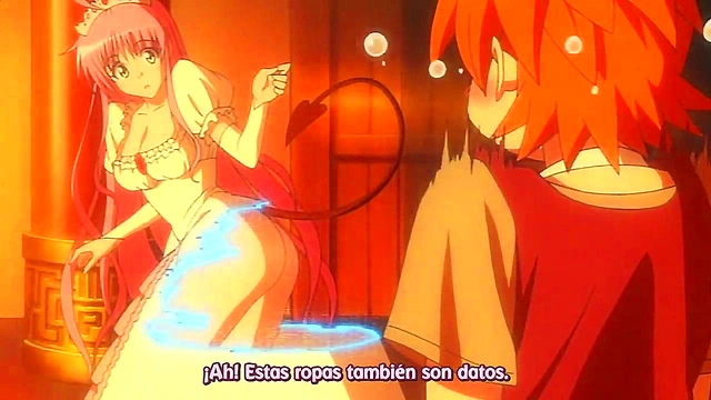 Hot Anime Chick Gets Wild In To Love-Ru OVA 04 Ecchi Scene