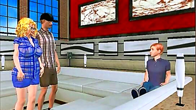 Blonde Mommy Toon Gets BBC In Naughty Nancy Anime Story