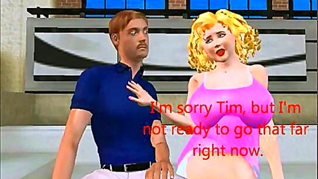 Blonde Mommy Toon Gets BBC In Naughty Nancy Anime Story