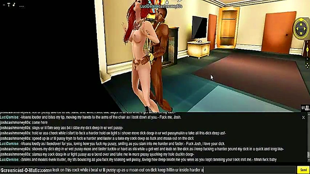 Luci Seduces in Hotel Room – 3D Hentai Game Porn Animations