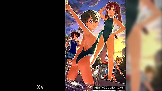 Sexy Anime Girls Engage in Hardcore Hentai Slideshow Action