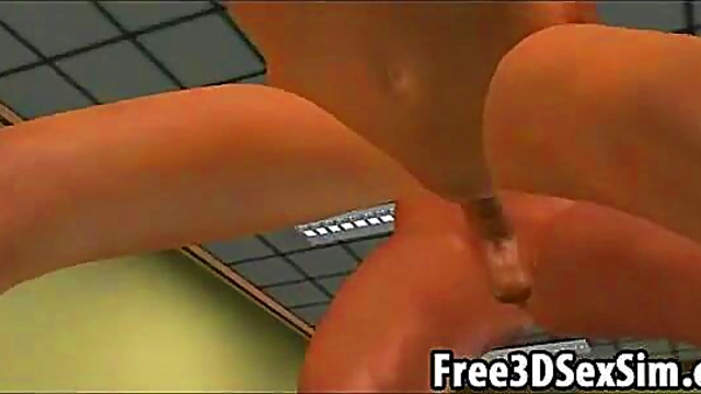 Foxy 3D Cartoon Teacher Babe Gets Fucked Hard In Anime Hardcore Action