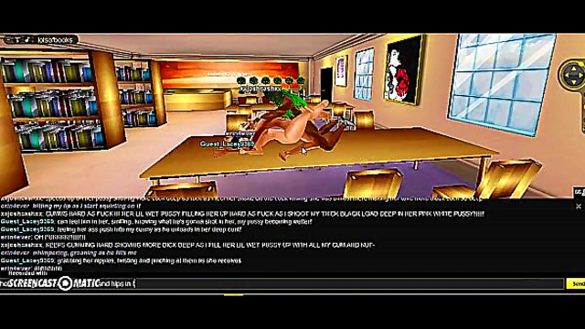 Erin Lacey Engages in Steamy 3D Anime Threesome Adventure