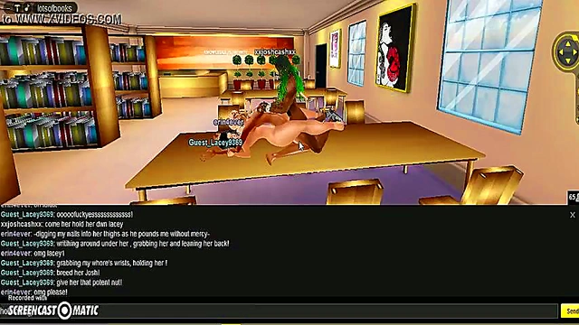 Erin Lacey Engages in Steamy 3D Anime Threesome Adventure