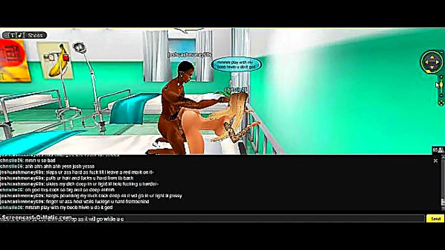 Christie Takes a Steamy Shower in 3D Hentai Game Animation