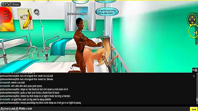 Christie Takes a Steamy Shower in 3D Hentai Game Animation