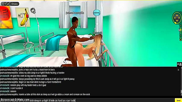 Christie Takes a Steamy Shower in 3D Hentai Game Animation