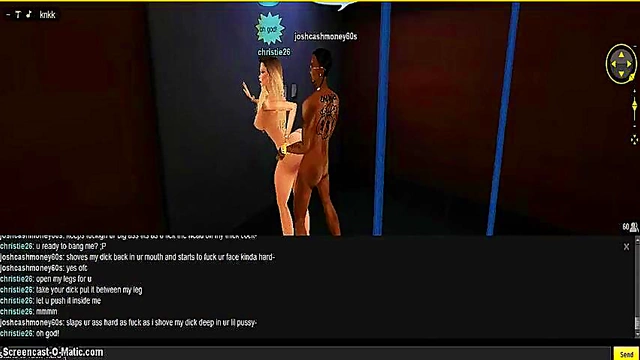 Christie Takes a Steamy Shower in 3D Hentai Game Animation