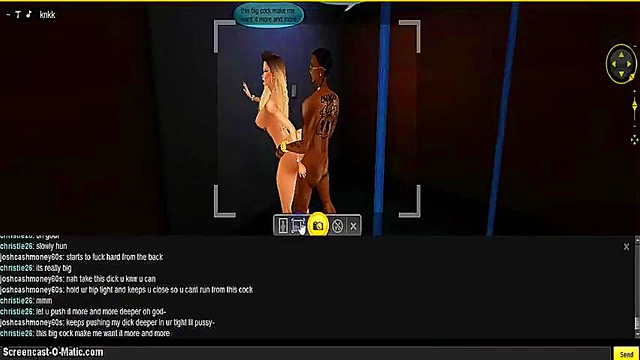 Christie Takes a Steamy Shower in 3D Hentai Game Animation