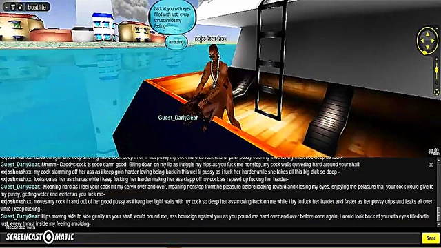 Darly Boat – 3D Hentai Game Animation Porn With Sexy IMVU Characters