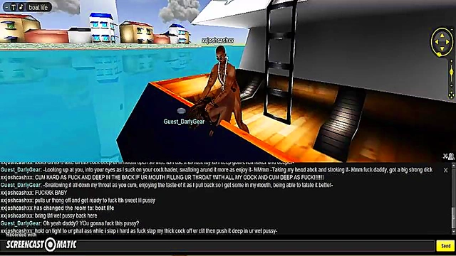 Darly Boat – 3D Hentai Game Animation Porn With Sexy IMVU Characters