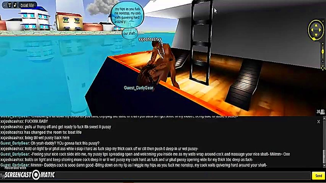 Darly Boat – 3D Hentai Game Animation Porn With Sexy IMVU Characters