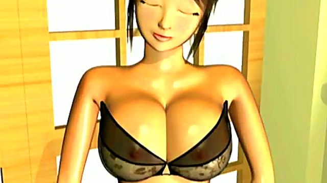 Busty Anime Hottie Rides Hard Dick for Juicy Orgasm