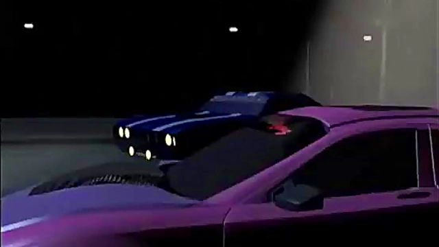 Busty Anime Girl Gets Pleased With High-Speed Car Action & Pussy Licking