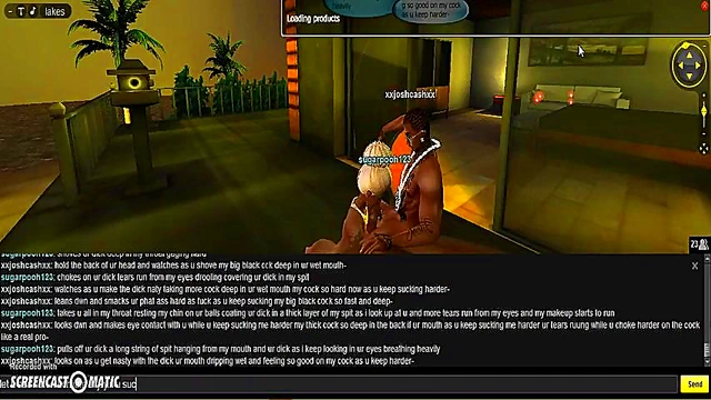 Sensual 3D Anime Couple Enjoy Intimate Moments at Sugar Beach House