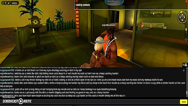 Sensual 3D Anime Couple Enjoy Intimate Moments at Sugar Beach House