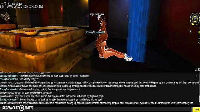 Shower Room Seduction – 3D AnimeGirl Gives Mind-Blowing Head