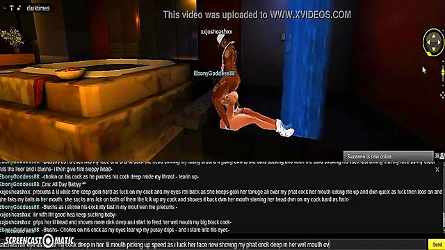 Shower Room Seduction – 3D AnimeGirl Gives Mind-Blowing Head