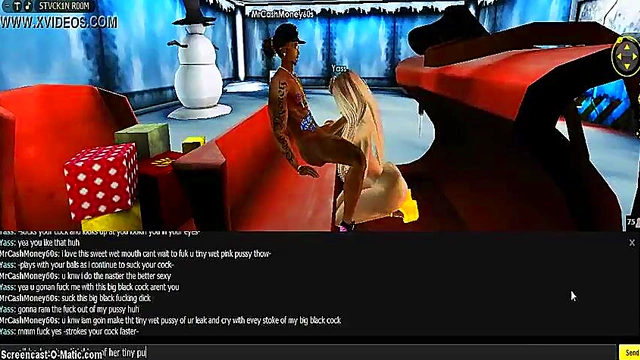 3D Cartoon Hentai Girl Seduces in Animated Game Adventure