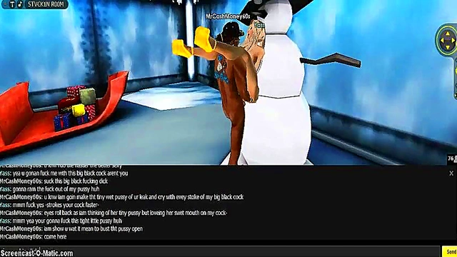 3D Cartoon Hentai Girl Seduces in Animated Game Adventure