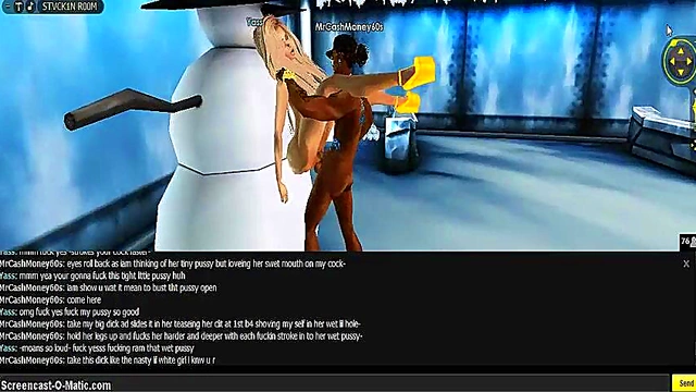 3D Cartoon Hentai Girl Seduces in Animated Game Adventure