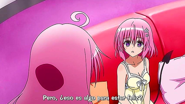 Hentai Anime Couple Engage in Hot Ecchi Action in To Love-Ru Darkness OVA