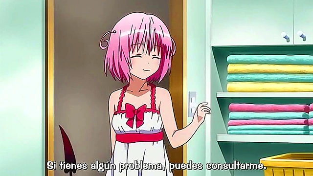 Hentai Anime Couple Engage in Hot Ecchi Action in To Love-Ru Darkness OVA