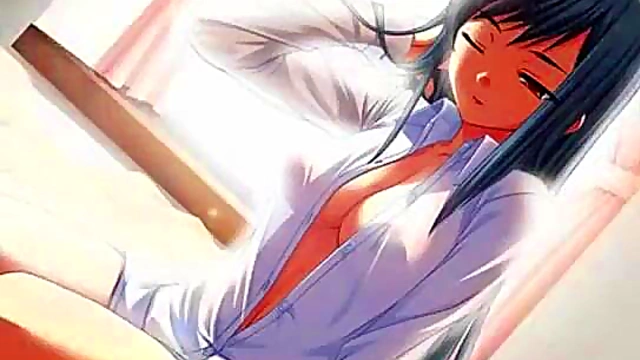 Sexy Anime Girls Serve Up Hot Action With Horny Fans