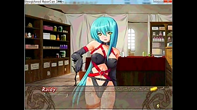 Horny Hentai Babe Seduces in Eroge Fantasy Scene