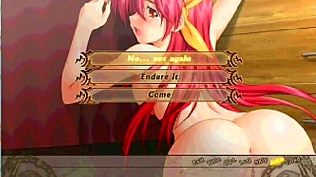 Horny Hentai Babe Seduces in Eroge Fantasy Scene
