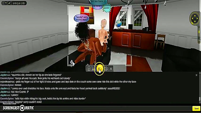 Cosmic 3D Hentai Trio Adventure – Game-Inspired IMVU Porn Fantasies