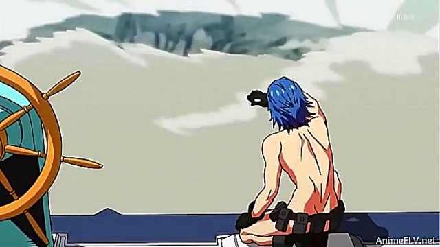 K. La K. Anime Chick Gets Ecchi Shonen Action With Hot Blowjob & Pussy Play