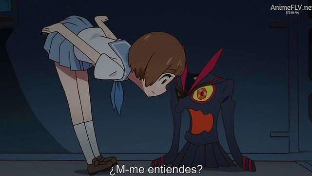 K. La K. Anime Chick Gets Ecchi Shonen Action With Hot Blowjob & Pussy Play