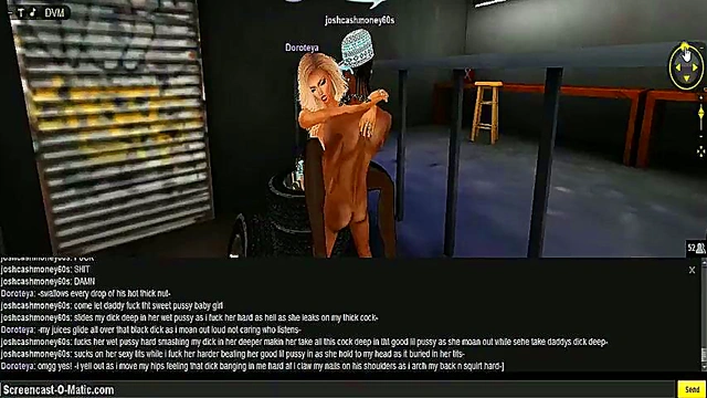 Teya DVM's Seductive 3D Anime Adventure in IMVU Game Porn