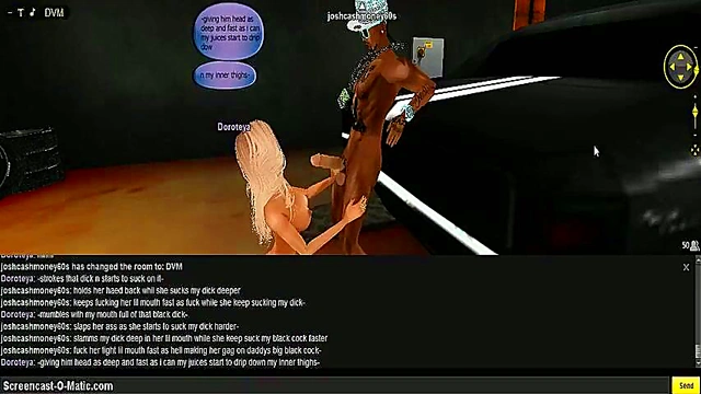 Teya DVM's Seductive 3D Anime Adventure in IMVU Game Porn