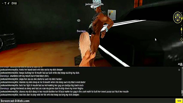 Teya DVM's Seductive 3D Anime Adventure in IMVU Game Porn