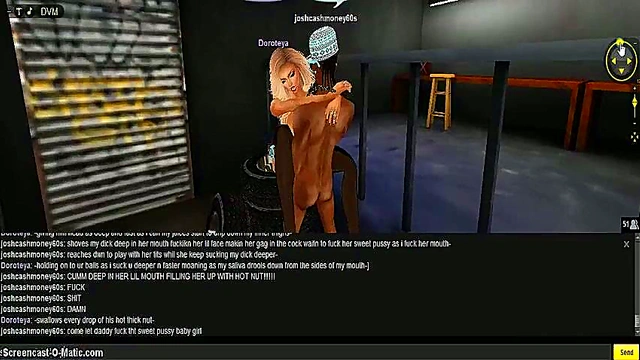 Teya DVM's Seductive 3D Anime Adventure in IMVU Game Porn