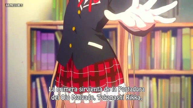 Romantic Chuunibyou Anime Couple Share Intense Passionate Moments