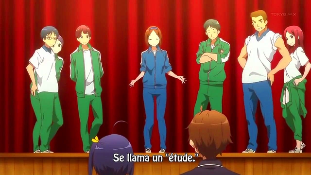 Romantic Chuunibyou Anime Couple Share Intense Passionate Moments