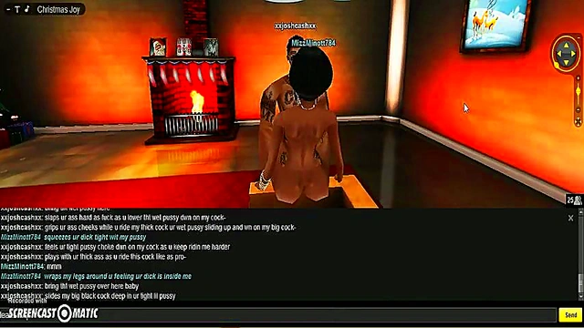 Mizz X-Mas – Naughty 3D Anime Babe Seduces in Holiday Porn Adventure