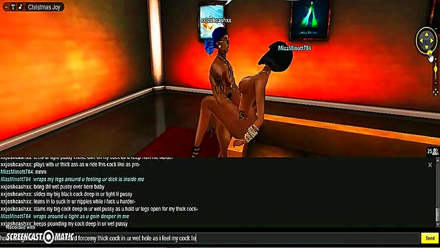 Mizz X-Mas – Naughty 3D Anime Babe Seduces in Holiday Porn Adventure