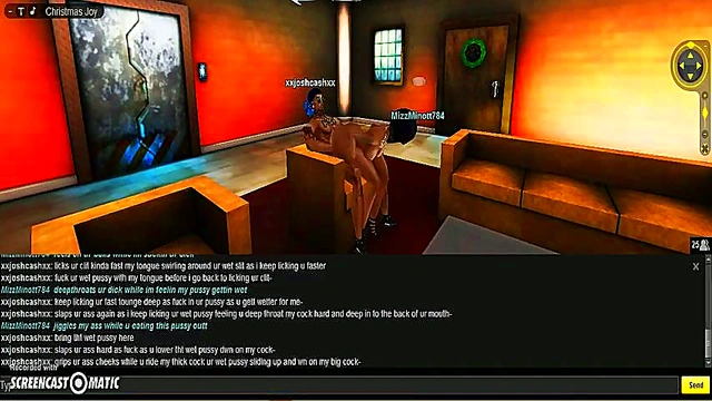 Mizz X-Mas – Naughty 3D Anime Babe Seduces in Holiday Porn Adventure