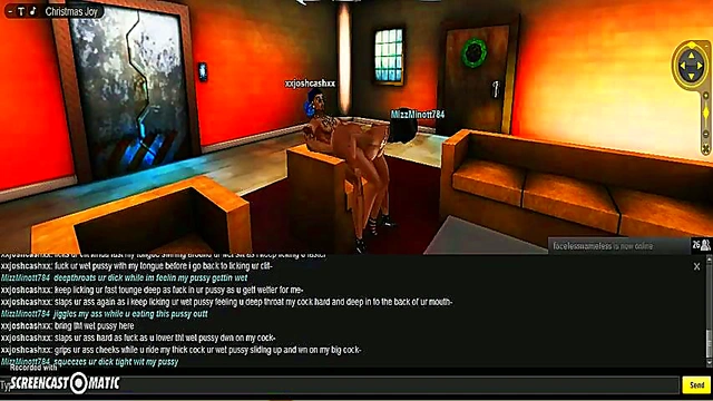 Mizz X-Mas – Naughty 3D Anime Babe Seduces in Holiday Porn Adventure