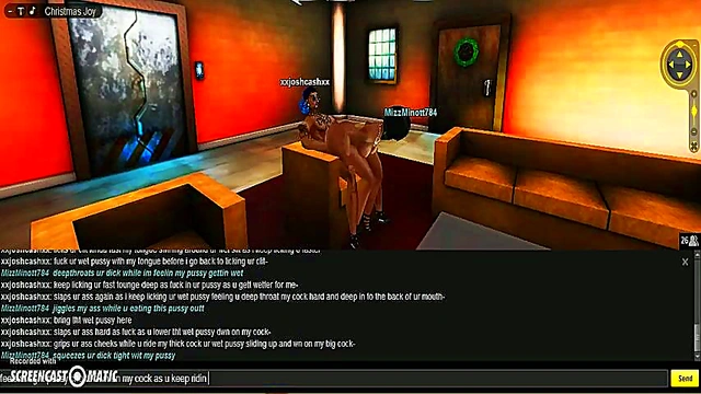 Mizz X-Mas – Naughty 3D Anime Babe Seduces in Holiday Porn Adventure